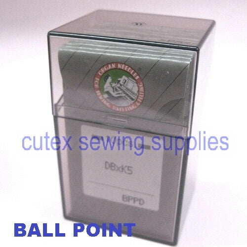 100 ORGAN DBXK5 DB-K5 Round Shank Commercial Embroidery Machine Needles 100 ORGAN DBXK5 DB-K5 Round Shank Commercial Embroidery Machine Needles